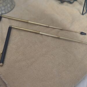 Sophisticated Black and Gold Dowsing Rods